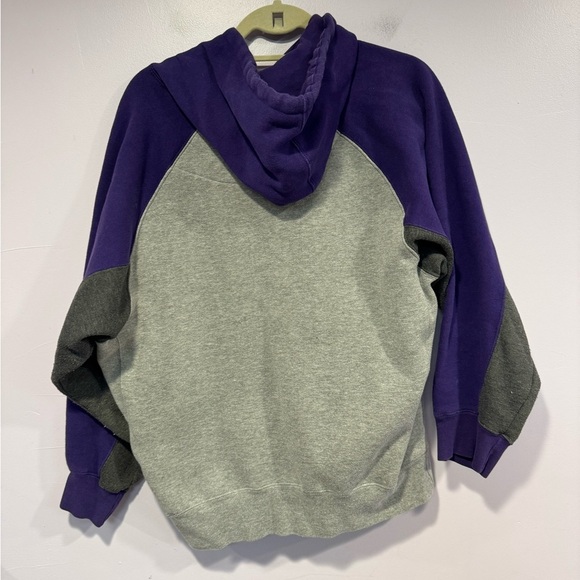 Purple and Grey heavyweight UNI panthers sweatshirt - Picture 4 of 5